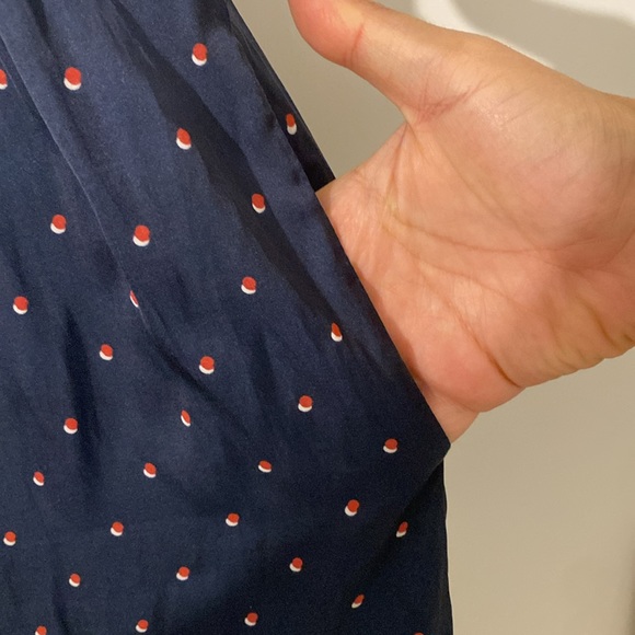 Hatch Maternity - Delfina Royal French Dot Dress (Like new - worn once) - Picture 9 of 9